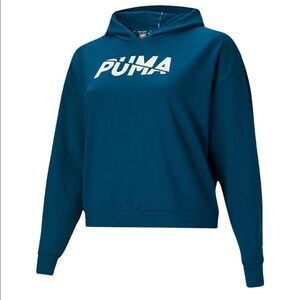 PUMA Modern Sports Hoodie 2X Blue Sz 2X NWT